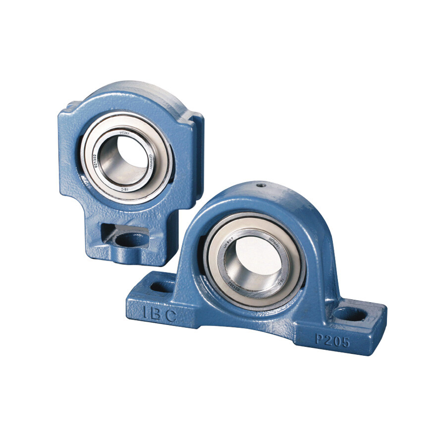 Outer spherical ball bearing with seat