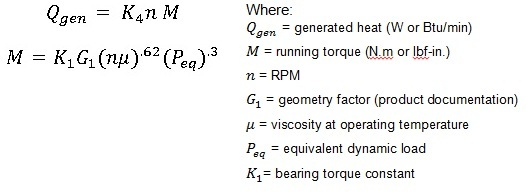 thrust bearing heat calculation 2