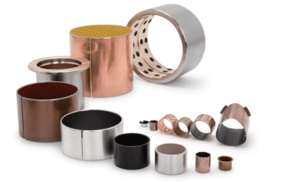 Cylindrical sliding bushing
