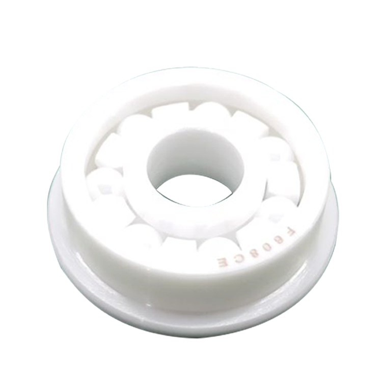 Zirconia flange bearings