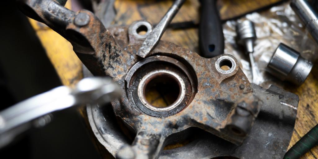 The first generation wheel hub bearing